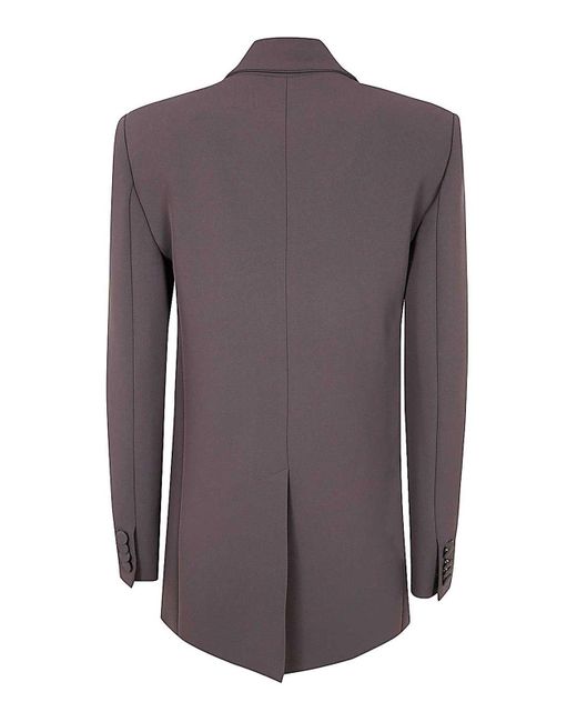 DR. HOPE Purple Over Double Breasted Coat