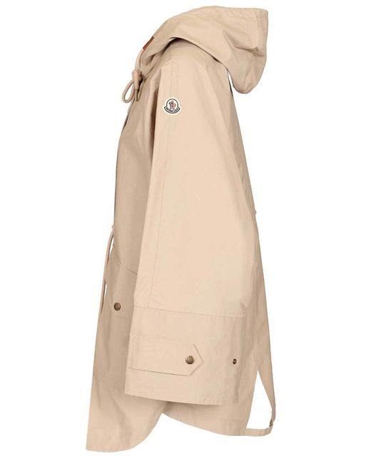 Moncler Natural Brunnera Long Parka