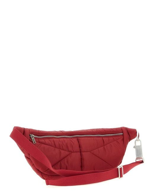 Rick Owens Pink Moncler + Belt Bag