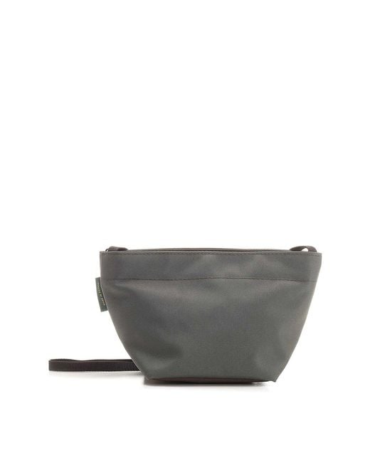 Herve Chapelier Gray Small Cross Body Bag