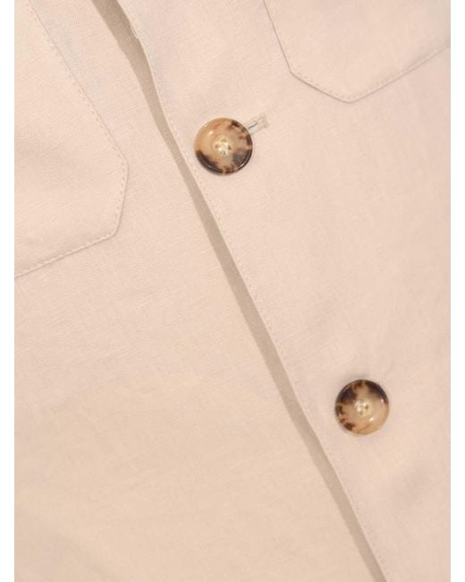 Daniele Alessandrini Natural Cotton Jacket for men