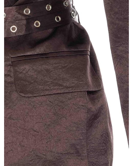 Liu Jo Brown Single Breasted Jacket