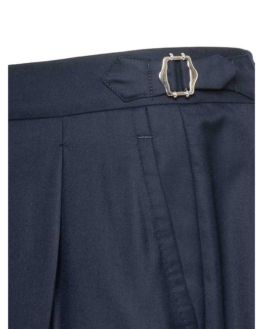 Franzese Collection Blue Single-Breasted Rolls-Royce Style Suit for men