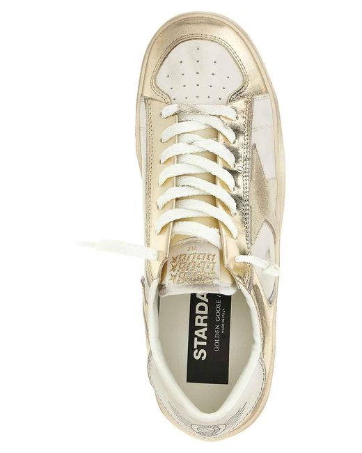 Golden Goose Deluxe Brand Natural Stardan Sneakers