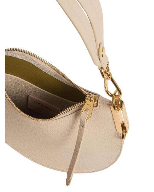 Coccinelle White Sunup Small Shoulder Bag