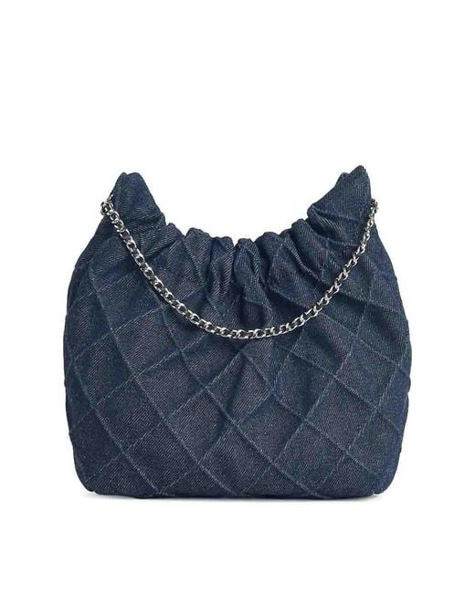 Tory Burch Blue Fleming Mini Bag