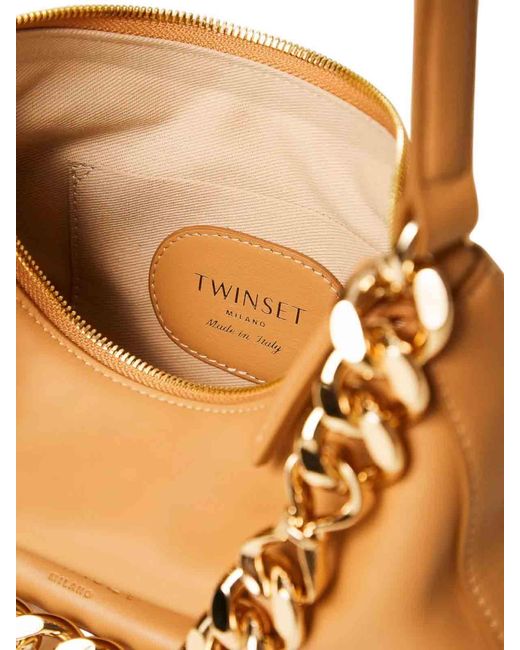 Borsa di Twinset in Metallic