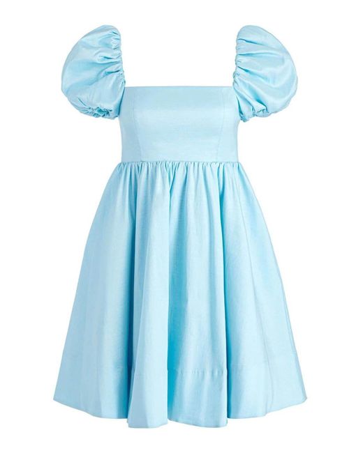 Alice + Olivia Blue Mini Dress