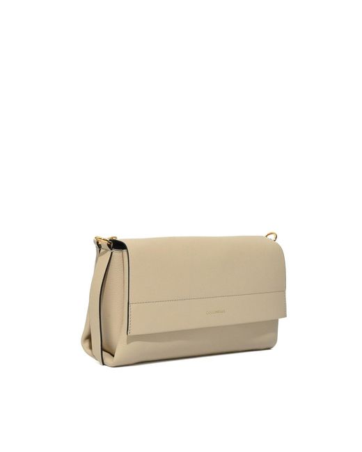 Coccinelle Natural Boheme Small Sandshe/Seagrass Bag