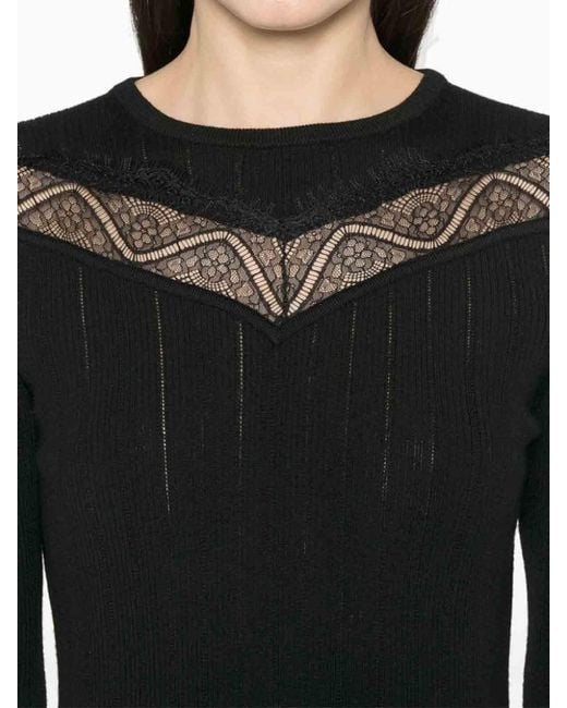 Paul Smith Black Lace Knit Dress