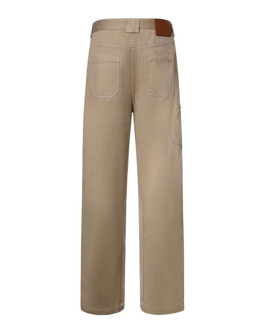 Loewe Natural Cotton Trousers for men