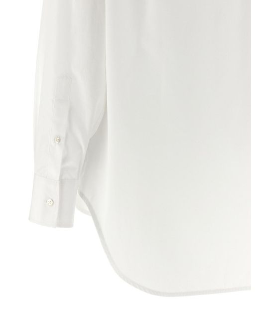 Maison Margiela White Poplin Shirt