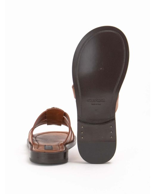 Roberto Cavalli Brown Loafers for men