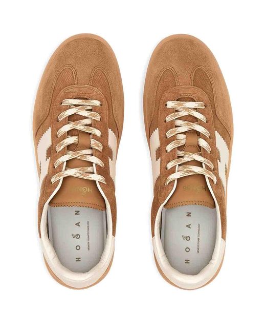 Hogan Brown Sneakers for men