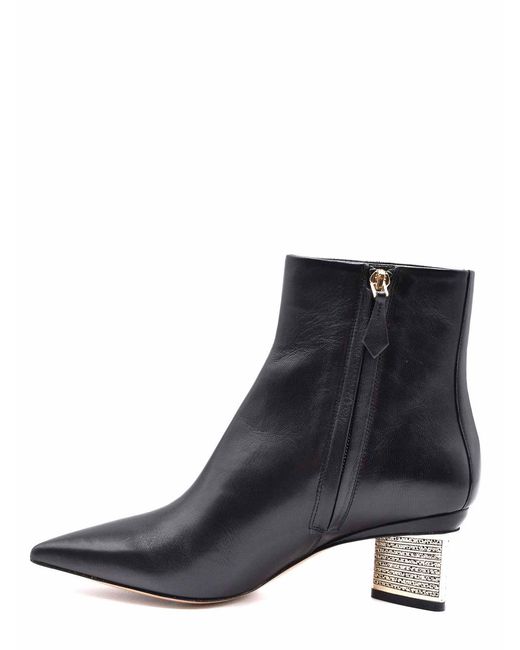 Nicholas Kirkwood Black Booties