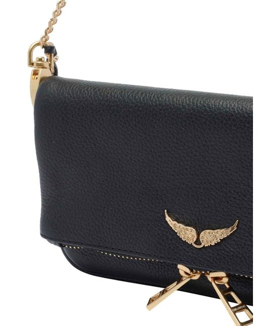 Zadig & Voltaire White Nano Rock Crossbody Bag