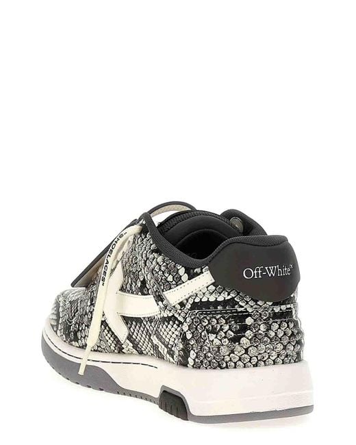Off-White c/o Virgil Abloh Gray Off- 'Out Of Office' Sneakers for men