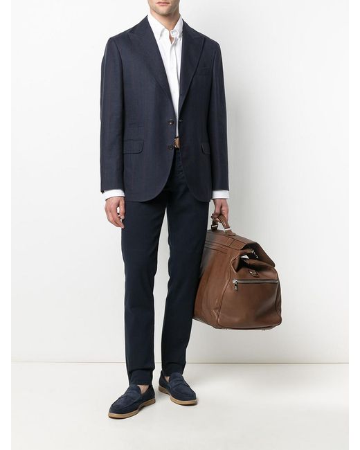 Brunello Cucinelli Blue Straight Leg Denim Jeans for men