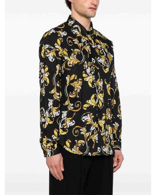 Versace Jeans Couture Black Shirt for men