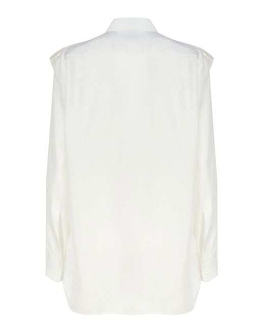 Camicia Lunga di Burberry in White