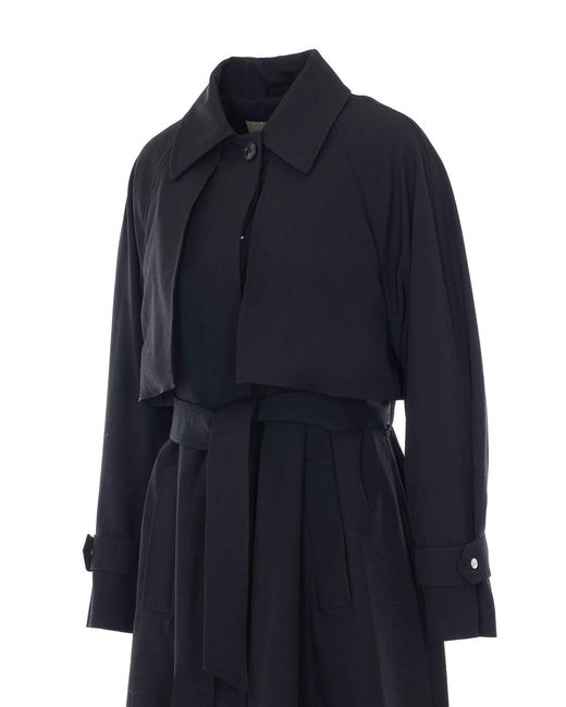 Herno Blue Raincoat