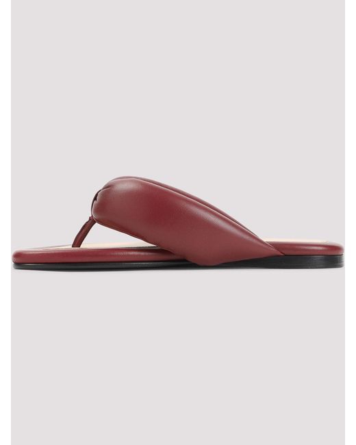 Carven Brown Leather Sandals