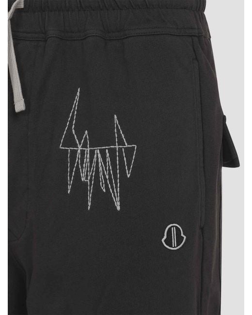 Moncler Black Jogger Pants for men