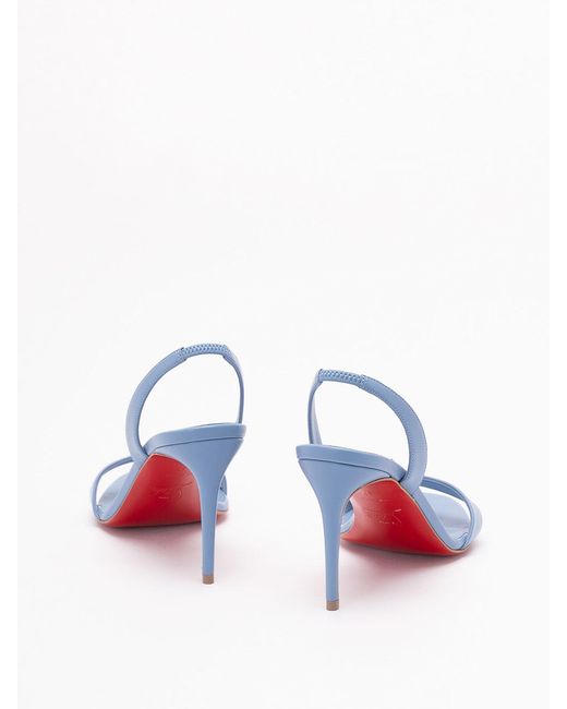 Christian Louboutin Blue 'O Marylin 85' Sandals