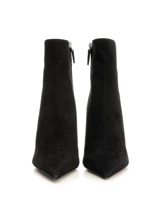 Paris Texas Black Vera Ankle Boots