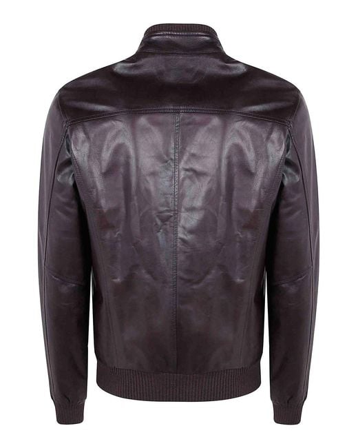 Barba Napoli Gray Fox Reversible Jacket for men
