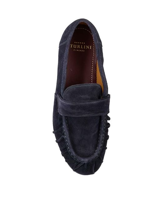 Sturlini Blue Loafers for men