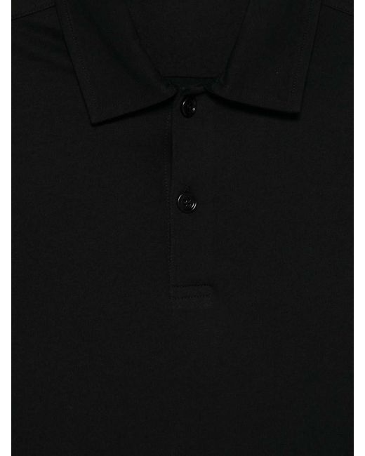 Dries Van Noten Black Polo Helder By for men