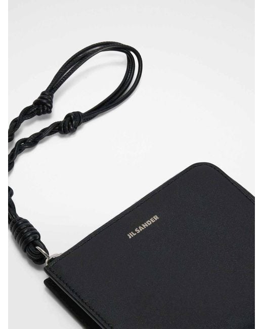 Jil Sander Black Wallet for men