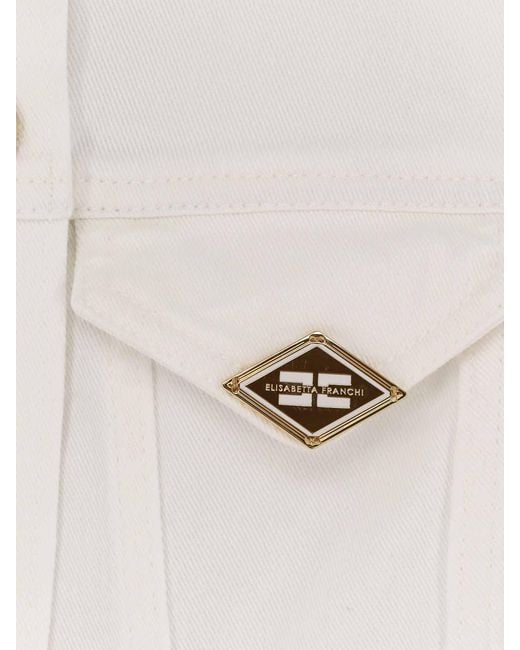Elisabetta Franchi White Tuta