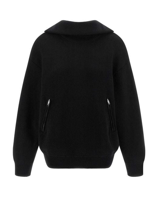 Balenciaga Black Back-To-Front Sweater