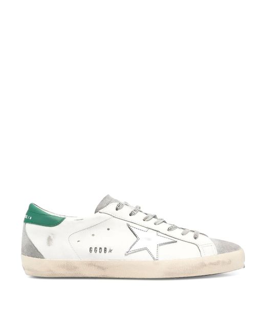 Golden Goose Deluxe Brand White Super-Star Sneakers for men