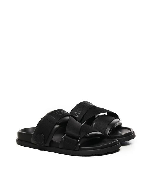 Moncler Black Slide Mon Summer