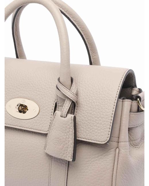Mulberry Natural Small Bayswater Satchel Bag