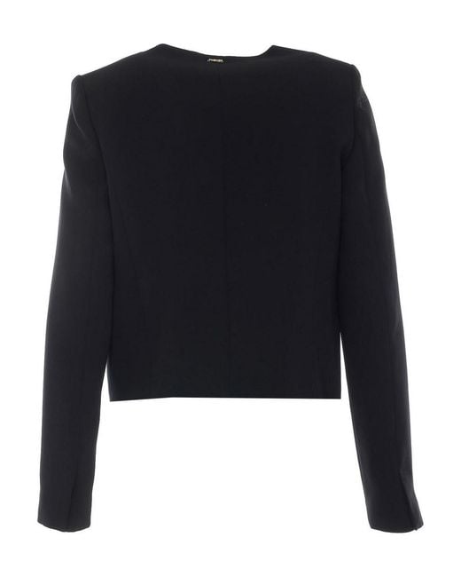Twinset Blue Heart Buttons Jacket