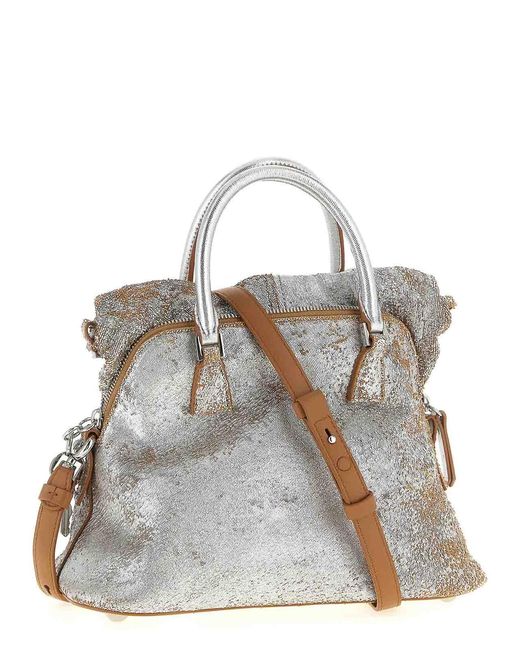 Maison Margiela Gray 5Ac Mini Handbag