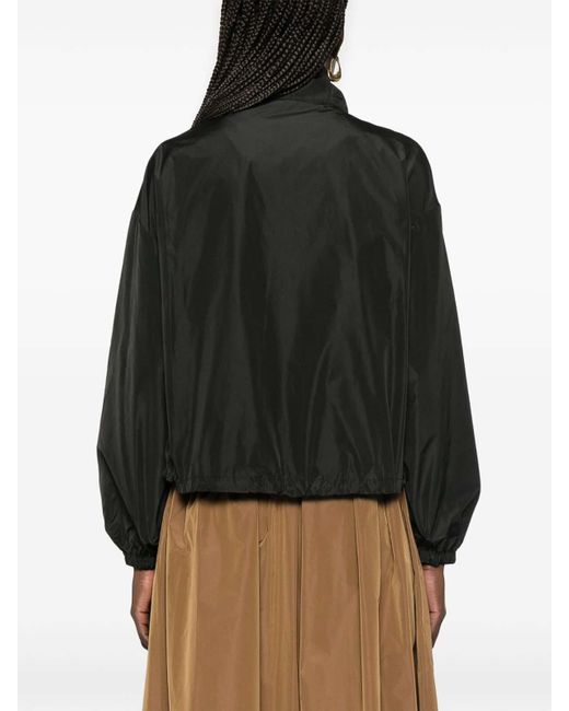 Herno Black Elegant Jacket For Spring Summer 2025