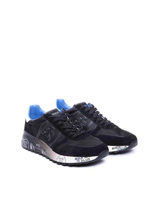 Premiata Blue Lander Sneakers for men