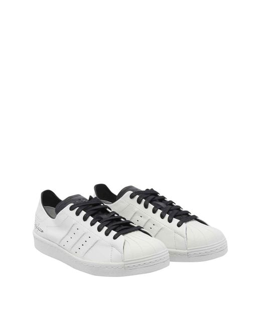 Y-3 White Superstar Sneakers for men