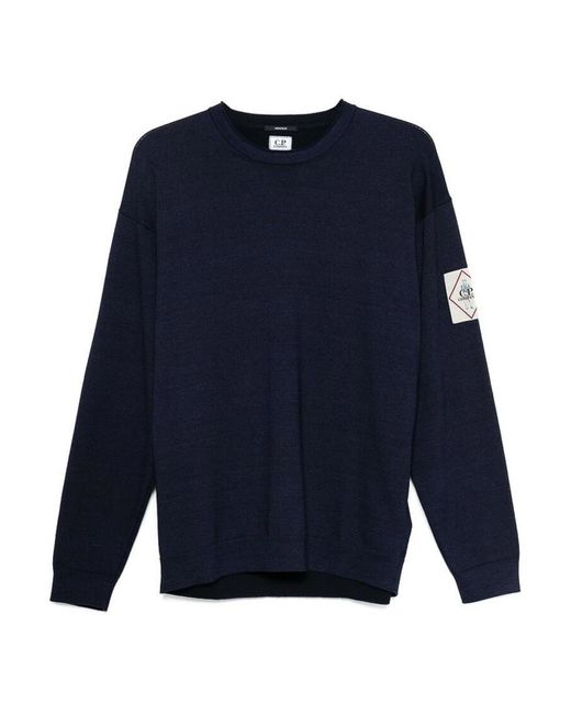 C P Company Blue Sweater for men