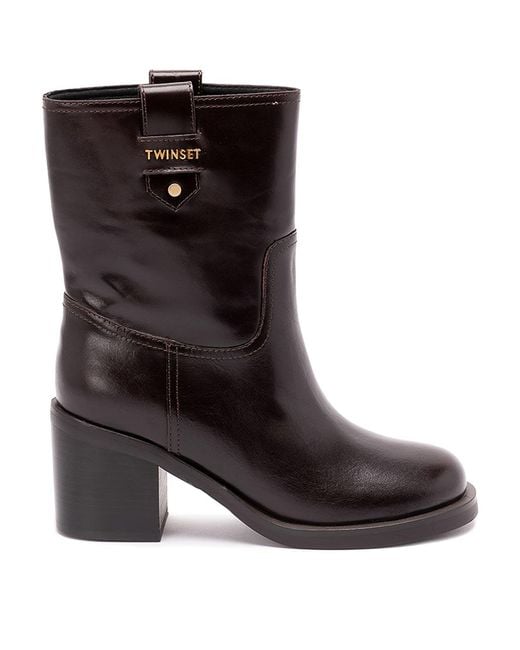 Twinset Brown Boots