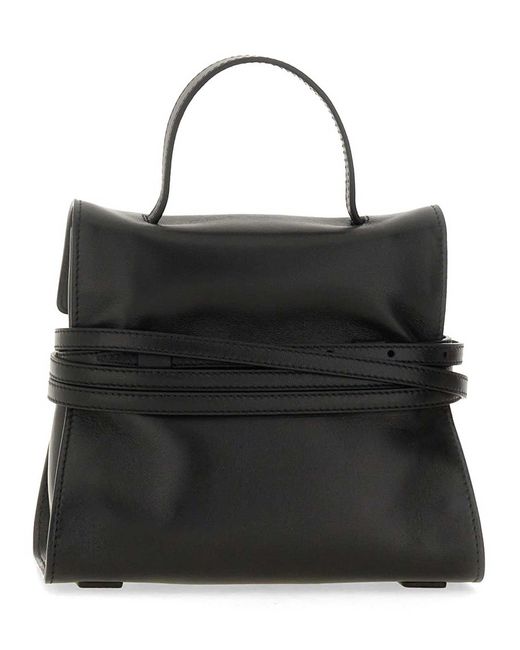 Moschino Black Tie Me Jumbo Bag