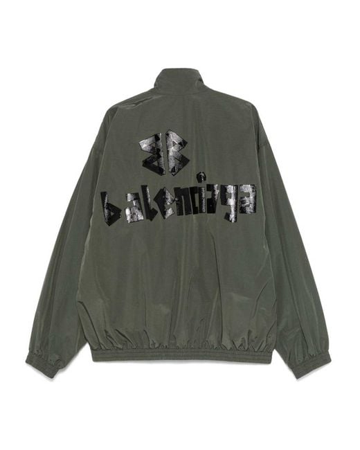 Balenciaga Green Tape Type Jacket for men