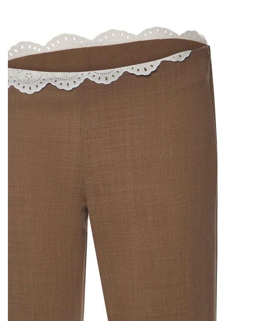 Magda Butrym Brown Rtw Wool Polyamide