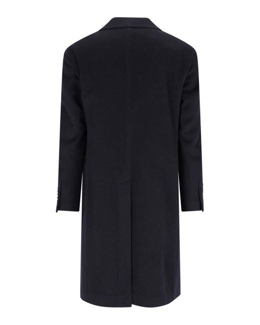 Tagliatore Blue Double -Breasted Coat for men