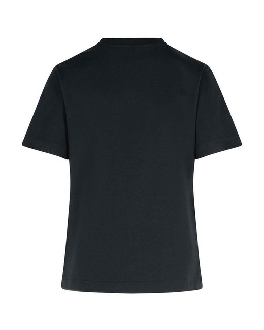Burberry Black Frankie Cotton T-Shirt
